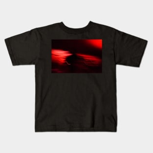 Red blurry lights Kids T-Shirt